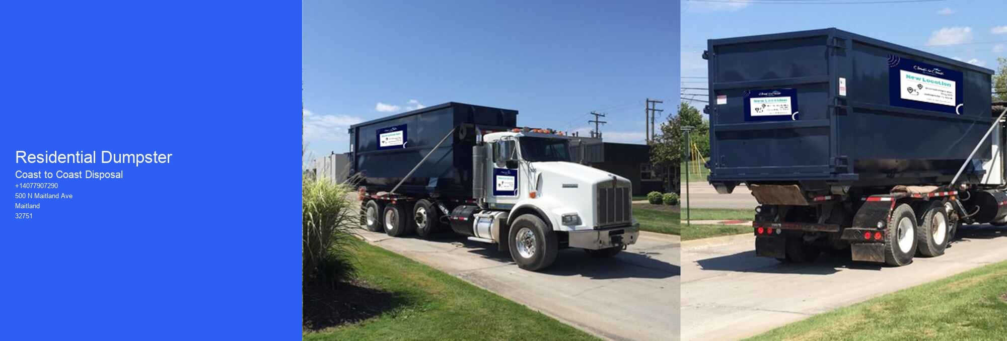 Residential Dumpster
